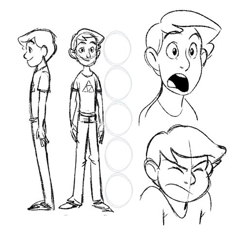 Simple Cartoon Characters, Cartoon Body, Simple Character, Animation Sketches, Drawing Cartoon Characters, Character Design Sketches, Drawing Expressions, 캐릭터 드로잉, Animation Art Character Design