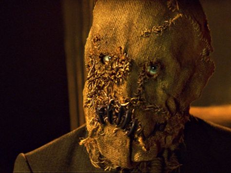 Scarecrow(Dr.Jonathan Crane) Scarecrow Batman Begins, Scarecrow Movie, Crane Batman, Famous Villains, Scarecrow Batman, Scarecrow Mask, Jonathan Crane, Batman Film, Gotham Tv