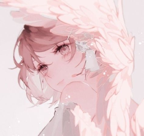 Angel Icon, Pretty Drawings, Cute Profile Pictures, Pink Art, Aesthetic Icon, 영감을 주는 캐릭터, Izuku Midoriya, Girl Icons, Pretty Art