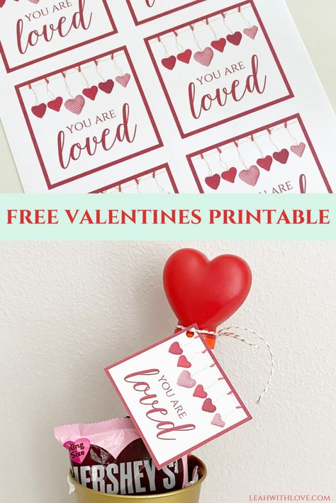 Made With Love Gift Tags Free Printable, Valentine Gift Tags Printable Free, Free Printable Valentines Tags, Gifts For Young Women, Valentine Printables, Valentines Printable, Valentines Gift Tags, Free Printable Tags, Christmas Tags Printable