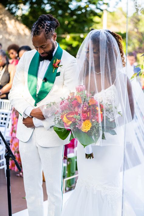 Jamaican Theme Wedding Ideas, Jamaican Beach Wedding, Trinidad Wedding, Jamaican Destination Wedding, Blair Wedding, Wedding Ceremony Design, Jamaica Wedding Photography, Destination Wedding Caribbean, Box Wedding Invitations