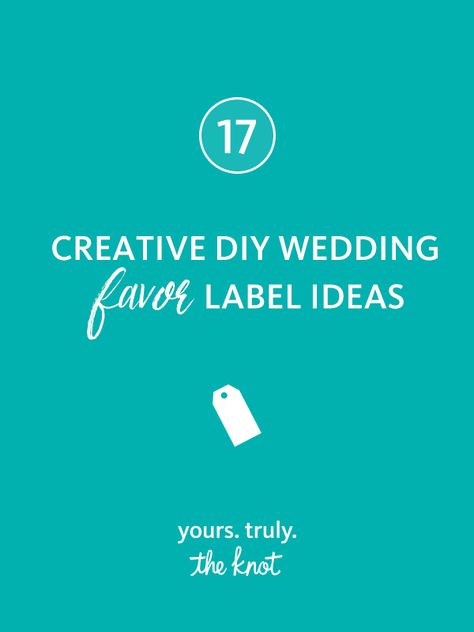 Finish your wedding favors off with a crafty, homemade thank-you tag. Favor Quotes, Wedding Favor Sayings, Tagging Quotes, Wedding Favor Labels, Bridal Tips, Wedding Favor Stickers, Favor Labels, Diy Wedding Favors, Wedding Favor Tags