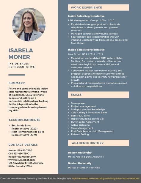 Want to create or improve your Inside Sales Representative Resume? The resume is a key document in the placement process. Check out our samples resumes or guidance & find the right template for the job. #resume #job #career #CareerAdvice #resumetips #JobSearchingtips Resume Key Skills, Inside Sales Representative, Cv Pattern, Sales Executive Resume, Sales Representative Resume, Architecture Rome, Resume Writing Samples, Inside Sales, Sales Resume Examples