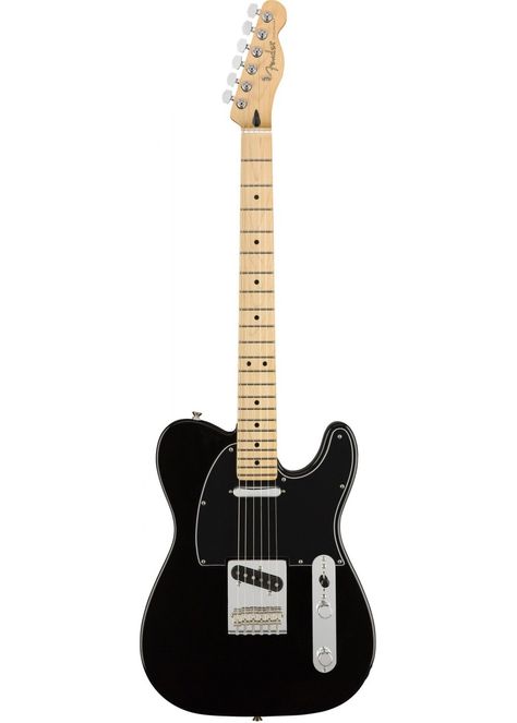 Fender Telecaster Black, Black Telecaster, Telecaster Pickups, Fender Electric Guitar, Guitar Tutorial, Beautiful Guitars, Fender Telecaster, Guitar Amp, Cool Guitar