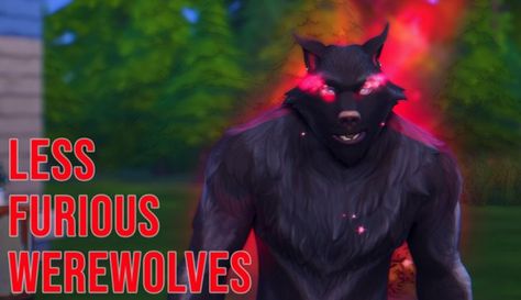 Less Furious Werewolves Mod Werewolves Sims 4 Cc, Sims 4 Werewolf Cc, Sims 4 Werewolf, Zombie Christmas, Fantasy Play, Mod Cloth, Halestorm, Vampires And Werewolves, Howl At The Moon