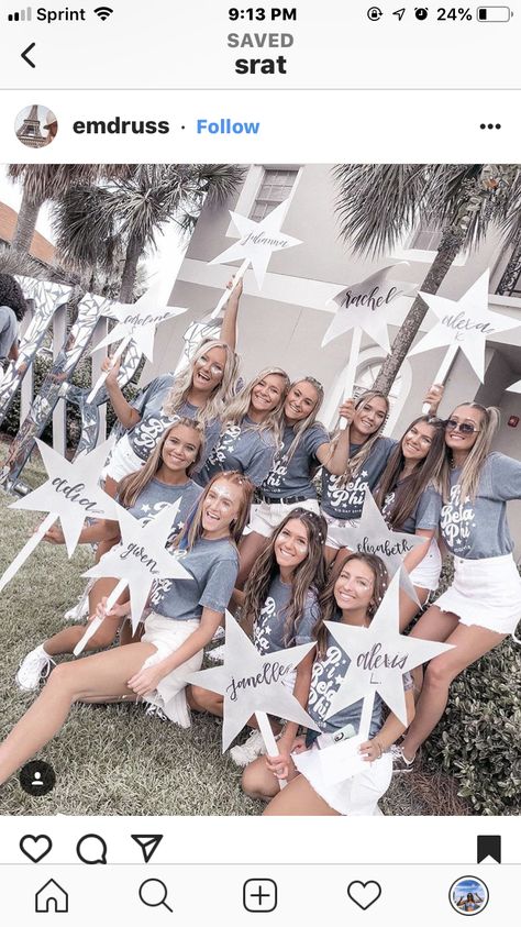 Written In The Stars Bid Day, Rush Themes, Sorority Themes, Stars Align, Sorority Bid Day, Sorority Canvas, Bid Day Themes, Written In The Stars, Sigma Alpha