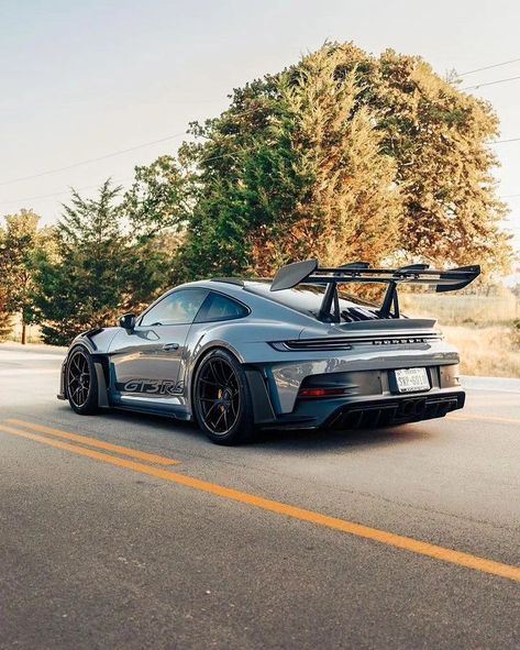 Porsche 992 GT3 RS 😍😍 What colour would you pick for yours ?? 🤔 📸 @dfwcars_ #IdreamCar #PorscheCayman #Porsche718CaymanGT4 #PorschePower #Porsche918S #PorscheTaycan #porschecayenne Porsche 992 Gt3 Rs, 992 Gt3 Rs, Supercars Wallpaper, Porsche Gt3 Rs, 992 Gt3, Car Dream, Porsche Gt, Porsche 992, First Cars