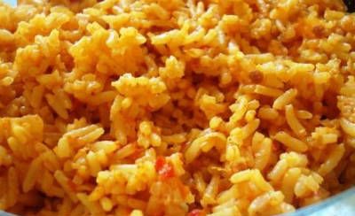 Tomato Biryani Rice With Tomato Sauce, Tomato Bath Recipe, Spanish Rice Easy, Vegetarian Chicken, I'm Grateful, Mexican Cooking, Tomato Sauce Recipe, Spanish Rice, Canned Tomato Sauce