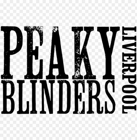 Peaky Blinders Logo Design, Peaky Blinders Logo, Liverpool Logo, Peaky Blinders Series, Airbrush Designs, Tommy Shelby, Thomas Shelby, Dvd Box, Png Text