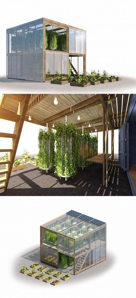 Habitable for men? Garden Screen, Vertical Farming, Urban Agriculture, Urban Homesteading, Aquaponics System, Have Inspiration, Hydroponic Gardening, Urban Spaces, Urban Farming