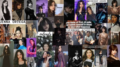 desktop wallpaper by me!! :) canva Jenna Ortega Wallpaper Desktop, Jenna Ortega Wallpaper Pc, Jenna Ortega Wallpaper, Laptop Wallpaper Desktop Wallpapers, Photo Collages, Wednesday Addams, Jenna Ortega, Laptop Wallpaper, Your Mom