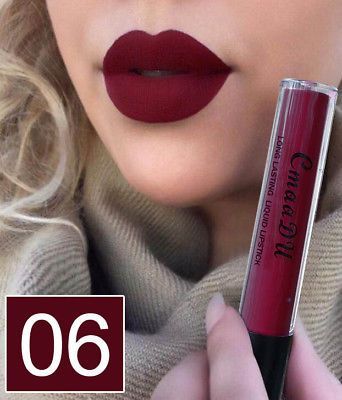 LONG-WEARING | NON-DRYING | DOE FOOT APPLICATOR Shade: Belladonna Be bold with a showstopping pout! This lightweight satin-matte lip color features a deluxe hydrating formula and provides extreme color payoff in one saturated swipe. Bold Lipstick Makeup, Pretty Lipstick Colors, Mac Lipstick Shades, Red Lipstick Shades, Matte Lipstick Shades, Fall Lipstick, Lipstick Kit, Batons Matte, Creme Lipstick