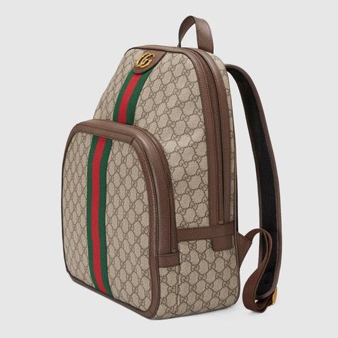 Mens Designer Backpacks, Clear Backpacks, Backpack Collection, Web Detail, Red Web, Mini Backpacks, Gucci Ophidia, Guccio Gucci, Small Messenger Bag