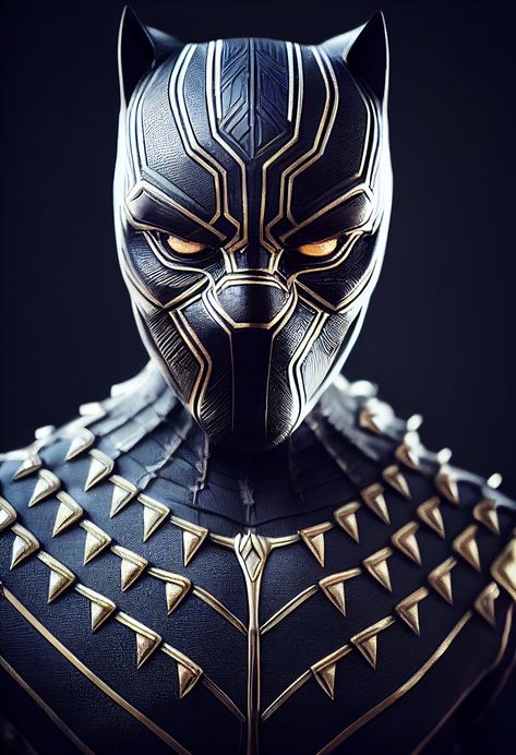 Armed with a Sonic Spear, Shuri then rushed to a slightly wounded Nakia and they joined the battlefield, where the Dora Milaje fought against the Border Tribe. Black Panther Portrait, Panther Portrait, Ornate Armor, Dora Milaje, Marvel Drawings, Cinematic Lighting, Marvel Posters, Black Panther Marvel, Home Poster