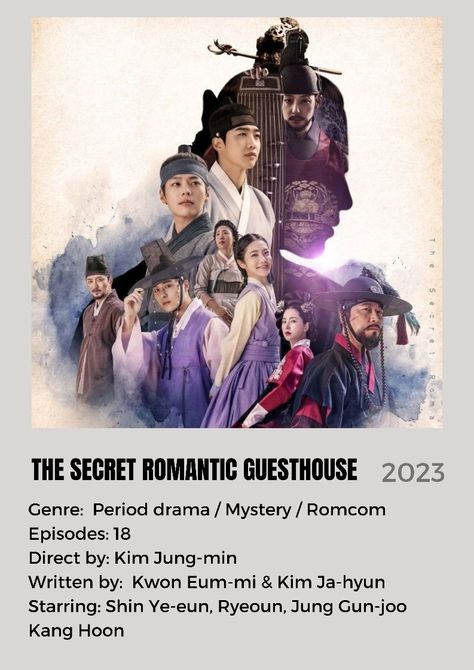 The Secret Romantic Guest House, Drama Notes, Secret Romantic Guesthouse, 3 Anime Best Friends, 3 Anime Best Friends Icons, Poster Kdrama, Kdrama Poster, Posters Minimalist, Korean Drama List