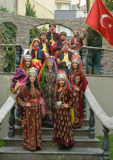 Traditional Turkish Costumes From  Aydin City Track Uniforms, Turkey Culture, Turkey Wedding, Turkish Clothing, Turkish Wedding, Turkish Dress, Chinese Warrior, Turkish Culture, Creative Arts And Crafts