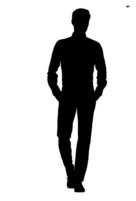 Man Silhouette Drawing, Person Architecture, People Walking Png, Male Silhouette, Silhouette Of A Man, Silhouette Mode, Person Silhouette, Man Silhouette, Boy Silhouette