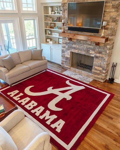 Alabama Bedroom Ideas, Alabama Room Ideas, Alabama Roll Tide Gifts For Him, Alabama Room, Alabama Football Funny, Tide Logo, Alabama Decor, Crimson Tide Decor, Alabama Decor Crimson Tide