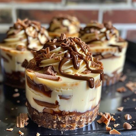 Recipes tower Recipes Tower, Summer Cheesecake Recipes, Pretty Pastry, Lush Desserts, Cheesecake Factory Recipes, Mini Dessert Recipes, Chocolate Bowls, Chocolate Chip Cheesecake, Best Sweets