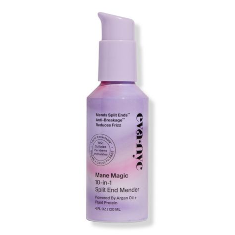 Eva NYC's Mane Magic 10-in-1 Split End Mender instantly repairs split ends for shiny, healthy looking hair that's clinically proven to be 3X stronger.* Split End Mender, Mane Magic, Nye Hairstyles, Healthy Looking Hair, Magical Potion, Eva Nyc, Split End, Stronger Hair, Benzoic Acid