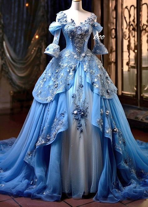 Princess Ball Gowns Fantasy Fairytale, Ball Gowns Fantasy Fairytale, Fairy Ball Gown, Ball Gowns Fantasy, Dresses Corset, Gowns Elegant, Amazing Dresses, Dresses Beautiful, Fantasy Dresses