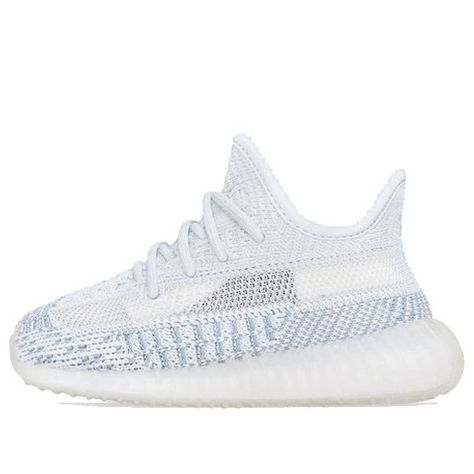 The Adidas Yeezy Boost 350 V2 Infant is the perfect sneaker for your little one. With a distinctive design inspired by Kanye West, this shoe is sure to turn heads. The Primeknit upper is comfortable and breathable, while the energy-returning Boost technology provides all-day comfort. The signature translucent stripe on the lateral side adds a touch of style, while the lacing system ensures a secure fit. Whether they're hitting the playground or heading to school, your child will love the Adidas White Athletic Shoes, Perfect Sneakers, Yeezy Boost 350 V2, Yeezy 350, Adidas Yeezy Boost 350, 350 V2, Yeezy Boost 350, Cloud White, Yeezy Boost