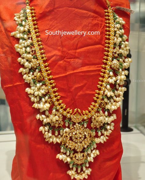 Gutta Pusalu Jewellery, Pusalu Jewellery, Guttapusalu Haram, Latest Indian Jewellery, 22 Carat Gold Jewellery, Gutta Pusalu, Gold Temple Jewellery, Bridal Jewelery, Antique Gold Jewelry Indian