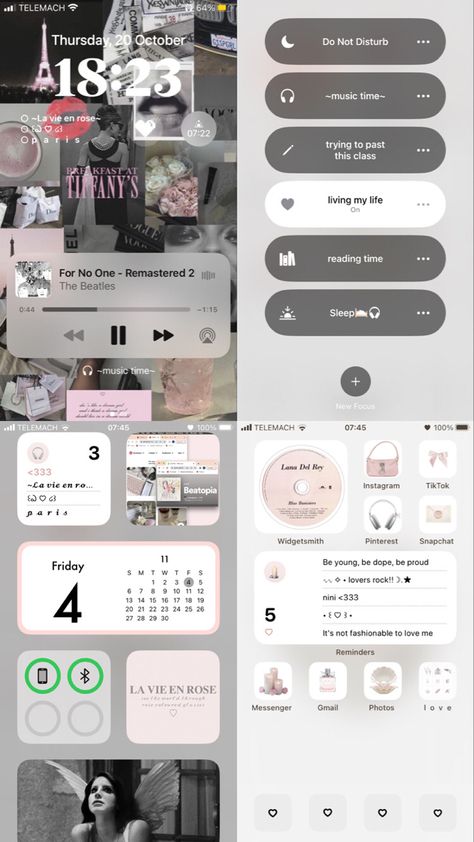 Ios 16 Layout, Whats On My Iphone, Phone Apps Iphone, Organize Phone Apps, Cute Home Screens, Phone Layouts, Ios App Iphone, Custom Ipad, Clean Phone