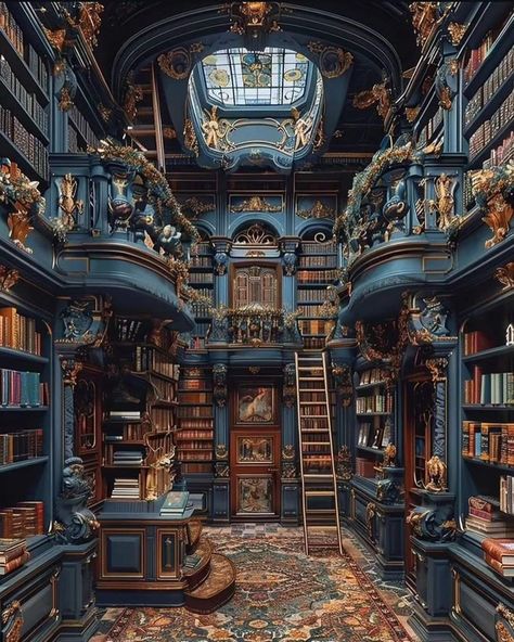 Library Aesthetic Home, Home Library Aesthetic, Aesthetic Cozy Bedroom, Aesthetic Home Decor Ideas, 2010s Aesthetic, Sweet Home Design, Library Reference, Gothic Buildings, Dream Library