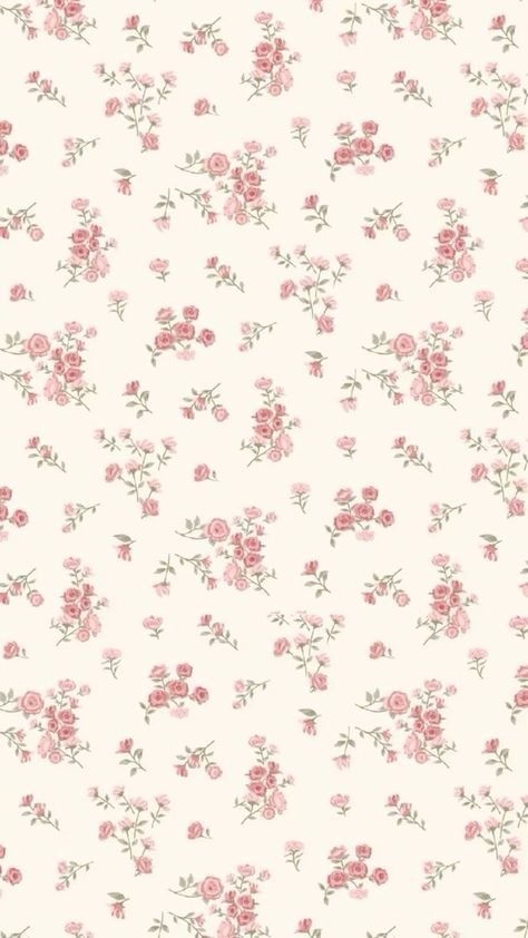 Dainty Flower Pattern, Cottagecore Pink Wallpaper, Pink Cottagecore Wallpaper, Flower Wallpaper Ipad, Ipad Pink Wallpaper, Wallpaper Flowers Aesthetic, Pretty Phone Backgrounds, Cute Backgrounds For Iphone, Wallpaper Iphone Boho