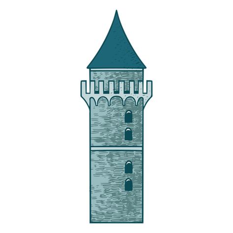 Traditional castle towers PNG Design Castle Tower Drawing, Tower Illustration, Castle Tower, Scenic Design, Design Advertising, Png Design, Shirt Ideas, Svg Design, Png Image