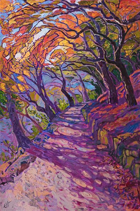 Modern Mosaic, Erin Hanson, Contemporary Impressionism, Painter Painting, Colorful Oil Painting, Arte Van Gogh, Soyut Sanat Tabloları, 수채화 그림, Impressionist Art