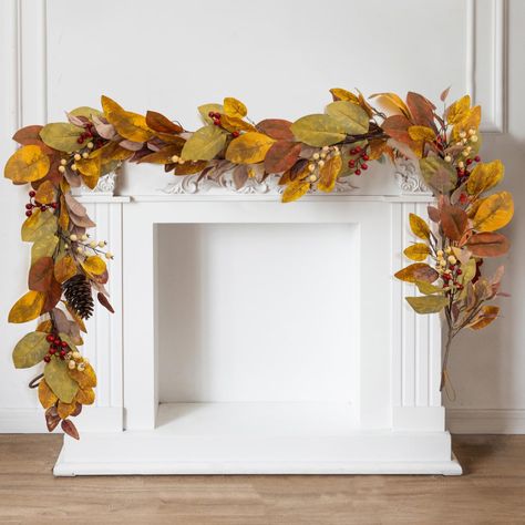 PRICES MAY VARY. 6.8FT Fall Garland: Each package includes 1 6.8FT Fall Garland, which is about 207cm long.These artificial leaf garland is so cost-effective and enough for one space decor, eapecially can cover around the whole door. Multiple Fall Elements: These long fall garland contains full fall elements,such as yellow, red, and orange leaves, pine cones, pumpkins and so on to help you add a touch of fall flavor for your house. Wide Use: These fall decorations for home can be used to decorat Balcony Fireplace, Thanksgiving Mantle Decor, Fireplace Fall Decor, Fall Decor Indoor, Thanksgiving Fireplace, Wall Staircase, Thanksgiving Mantle, Autumn Garland, Thanksgiving Garland