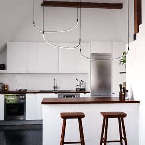 Multi-Light Pendants, Multi-Pendant Lighting | Lightology U Shaped Bar, Diesel Living, Kuzco Lighting, Multi Pendant, Lighting Companies, Multi Light Pendant, Design Movements, Linear Lighting, Crystal Lamp