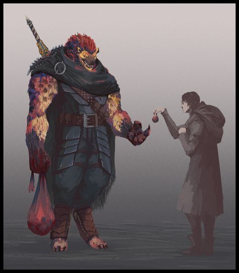 Gnoll Fighter, Pathfinder Character, Dnd Races, Heroic Fantasy, Dungeons And Dragons Characters, Dnd Art, Dungeons And Dragons Homebrew, Fantasy Monster, Creature Concept Art