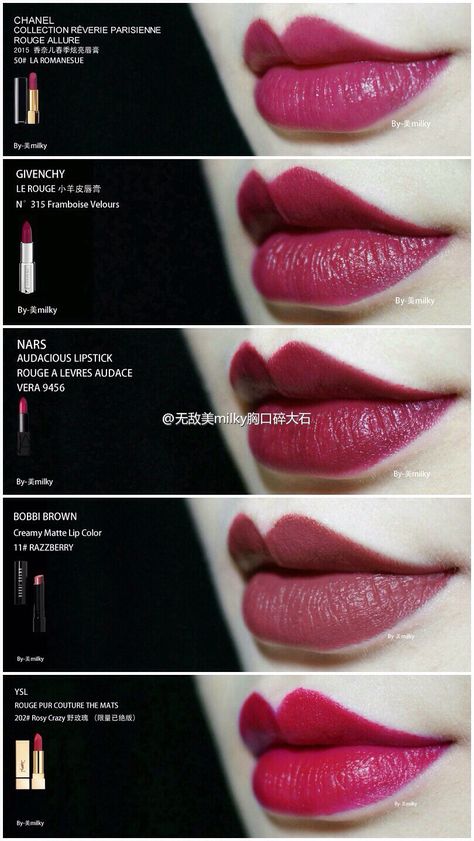 Berry shades Winter Lipstick Colors, Winter Lipstick, Nars Audacious Lipstick, Korean Eye, Maybelline Lipstick, Berry Lipstick, Lipstick Kit, Pinterest Makeup, Winter Makeup