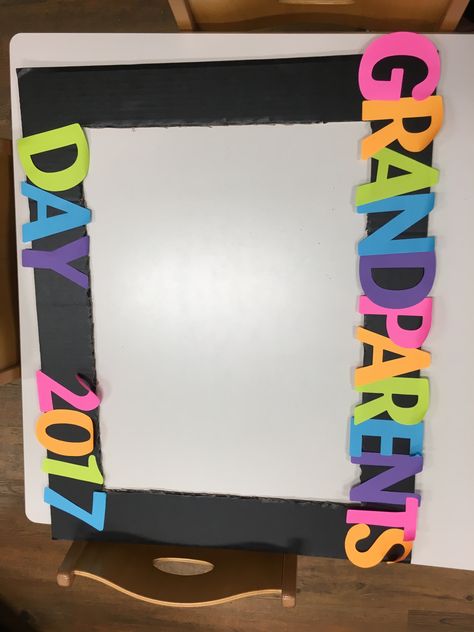 Grandparents day Photo Booth frame Grandparents Day Photo Booth Frame, Grandparents Day School Decoration Ideas, Grandparents Day Photo Backdrop, Grandparents Day Backdrop, Grandparents Day Decorations For School, Grandparents Day Photo Booth, Grandparents Day Decorations, Grandparents Day Ideas For School, Grandparents Craft