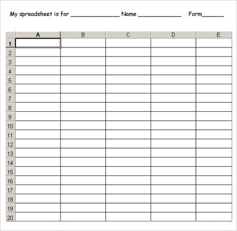 FREE 8+ Sample Blank Spreadsheet Templates in Google Docs | Google Sheets | MS Excel | MS Word | Numbers | Pages | PDF Blank Spreadsheet Template Free Printable, Blank Spreadsheet, Spreadsheet Template Business, Contractor Contract, Inventory Sheet, Free Spreadsheets, Exercise Log, Printable Budget Worksheet, Budget Spreadsheet Template