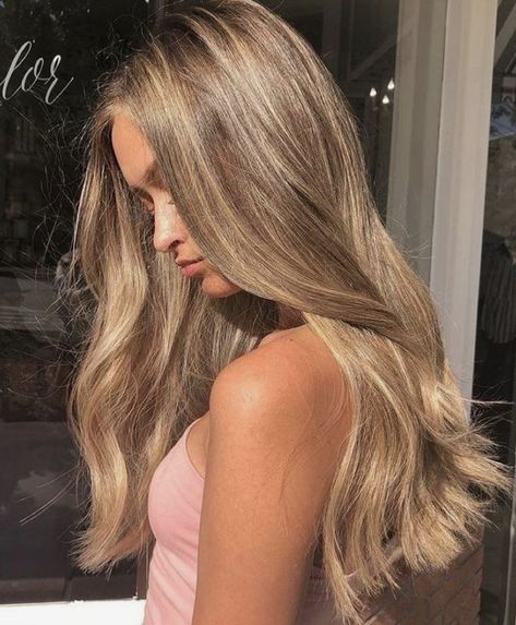 Hairstyles Simple, Hairstyles Prom, Bronde Hair, Simple Hairstyles, Dirty Blonde Hair, Honey Blonde Hair, Brown Hair Balayage, Blonde Hair Inspiration, Honey Hair