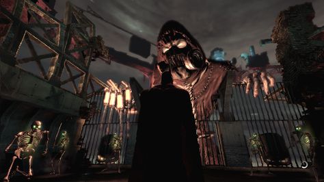 Batman: Arkham Asylum; Scarecrow Toxin effect on Batman. Batman Arkham Asylum Scarecrow, Videogame Aesthetic, Batman Arkham Games, Batman Arkham Series, Arkham Series, Scarecrow Batman, Arkham Games, Kevin Conroy, Batman Arkham Asylum