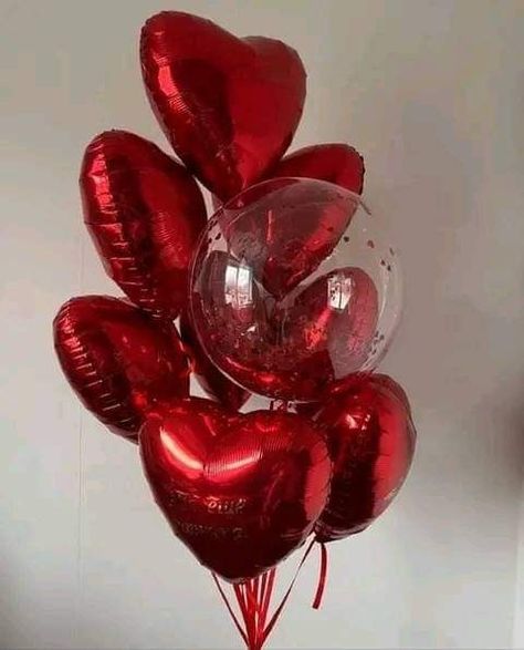 Balloons Ideas, Valentines Balloons, Simple Cake Designs, Iphone Instagram, Creative Valentines, Pretty Birthday Cakes, Sweet Romance, Red Balloon, Balloon Design