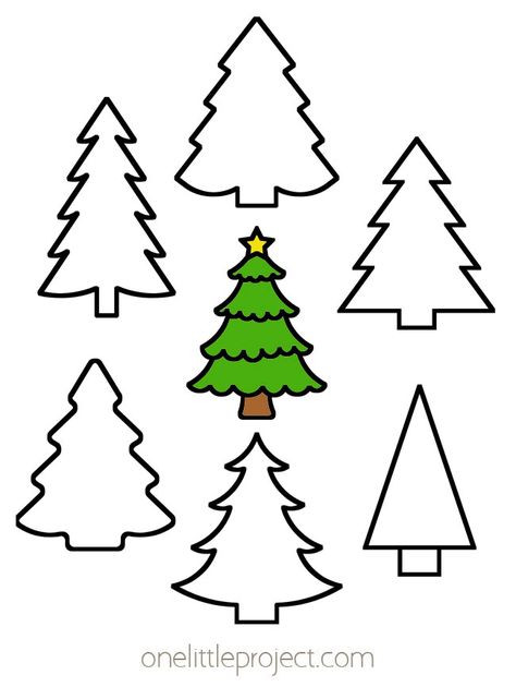 Christmas Tree Template | Free Printable Christmas Tree Outlines Christmas Shape Templates Free Printable, Small Christmas Tree Template Free Printable, Tree Patterns Printable, Christmas Tree Outline Free Printable, Christmas Tree Stencils Free Printable, Christmas Tree Printable Free, Christmas Shapes Templates, Christmas Tree Templates Free Printable, Christmas Tree Free Printable