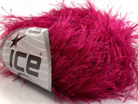 Long Eyelash Gipsy Pink  1 skein 50gr by specialyarnshop on Etsy, $4.50 Pink Alt, Eyelash Brands, Hand Knitting Yarn, Eyelash Yarn, Longer Eyelashes, Types Of Yarn, Knitting Yarn, Blankets & Throws, Hand Knitting