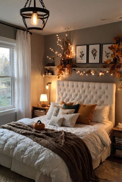 Fall Furniture , Autumn Cozy Fall ,Decor Easy Fall ,
Decor Neutral Fall ,Decor Fall ,Decor Inspiration ,Fall Decor Ideas Fall Bedding Bedrooms, Fall Bedroom Ideas, Autumn Bedroom, Bedroom Fall Decor, Autumn Room, Cozy Fall Bedroom, Bedroom 2024, Ad Inspiration, Halloween Bedroom Decor