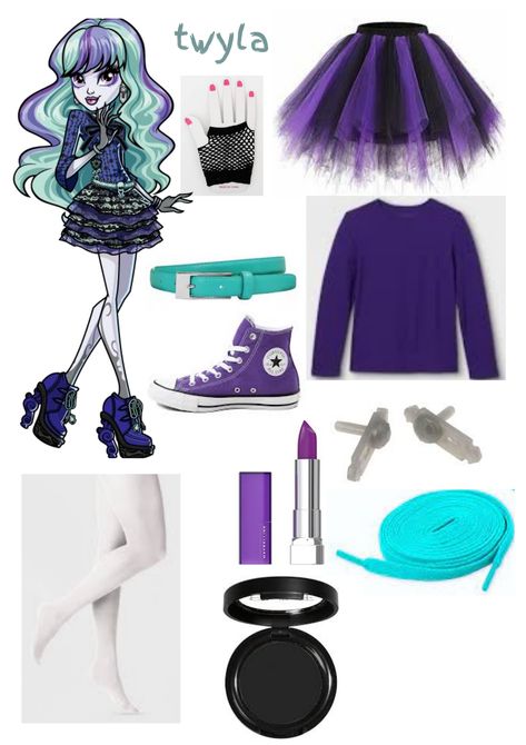 Twyla Monster High Cosplay, Twyla Monster High, Twyla Boogeyman, Monster High Halloween Costumes, Monster High Halloween, Monster High Cosplay, Monster High Costume, Monster High Clothes, Easy Cosplay