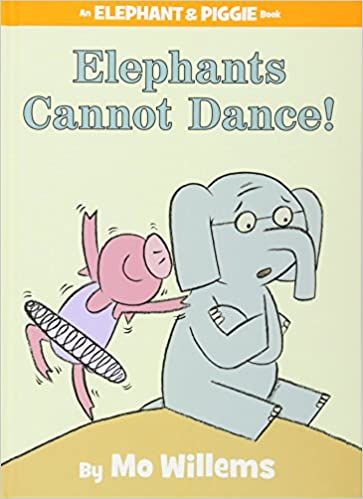 Elephants Cannot Dance! (An Elephant and Piggie Book) (Elephant and Piggie Book, An, 9): Willems, Mo, Willems, Mo: 9781423114109: Amazon.com: Books Gerald And Piggie, Piggie And Elephant, Pigeon Books, Elephant And Piggie, Read Aloud Revival, Orange Book, Mo Willems, Easy Books, Author Studies