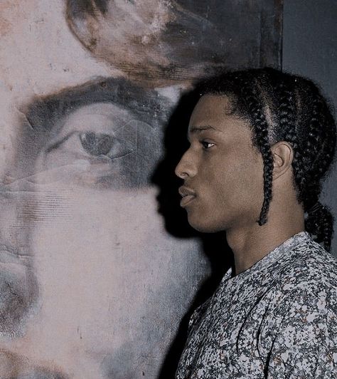 Asap Rocky Hair, Asap Rocky Braids, Hair Like Wool, Lord Pretty Flacko, October Aesthetic, Braid Styles For Men, Black Hair Growth, Pretty Flacko, A$ap Rocky