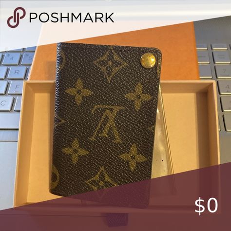 Louis Vuitton Monogram Pression Card Case Card Case, Louis Vuitton Monogram, To Learn, Louis Vuitton, Monogram