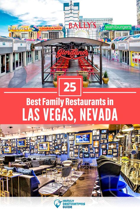 Kid Friendly Las Vegas, Las Vegas Family Vacation, Usa Vacation Destinations, Las Vegas Eats, Las Vegas Trip Planning, Las Vegas Dining, Vegas Trip Planning, Las Vegas With Kids, Restaurants In Las Vegas