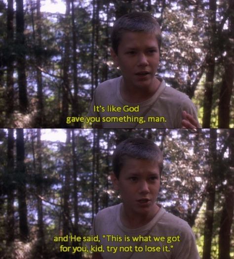 River Phoenix as Chris Chambers in Stand by Me Stand By Me Quotes, Stand By Me Film, Chris Chambers, 80's Movies, River Phoenix, Movie Lines, 80s Movies, Film Quotes, Dirty Dancing